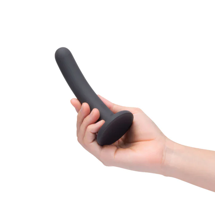 5 Inch Curved Silicone Dildo - Image 3