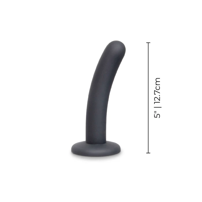 5 Inch Curved Silicone Dildo - Image 6
