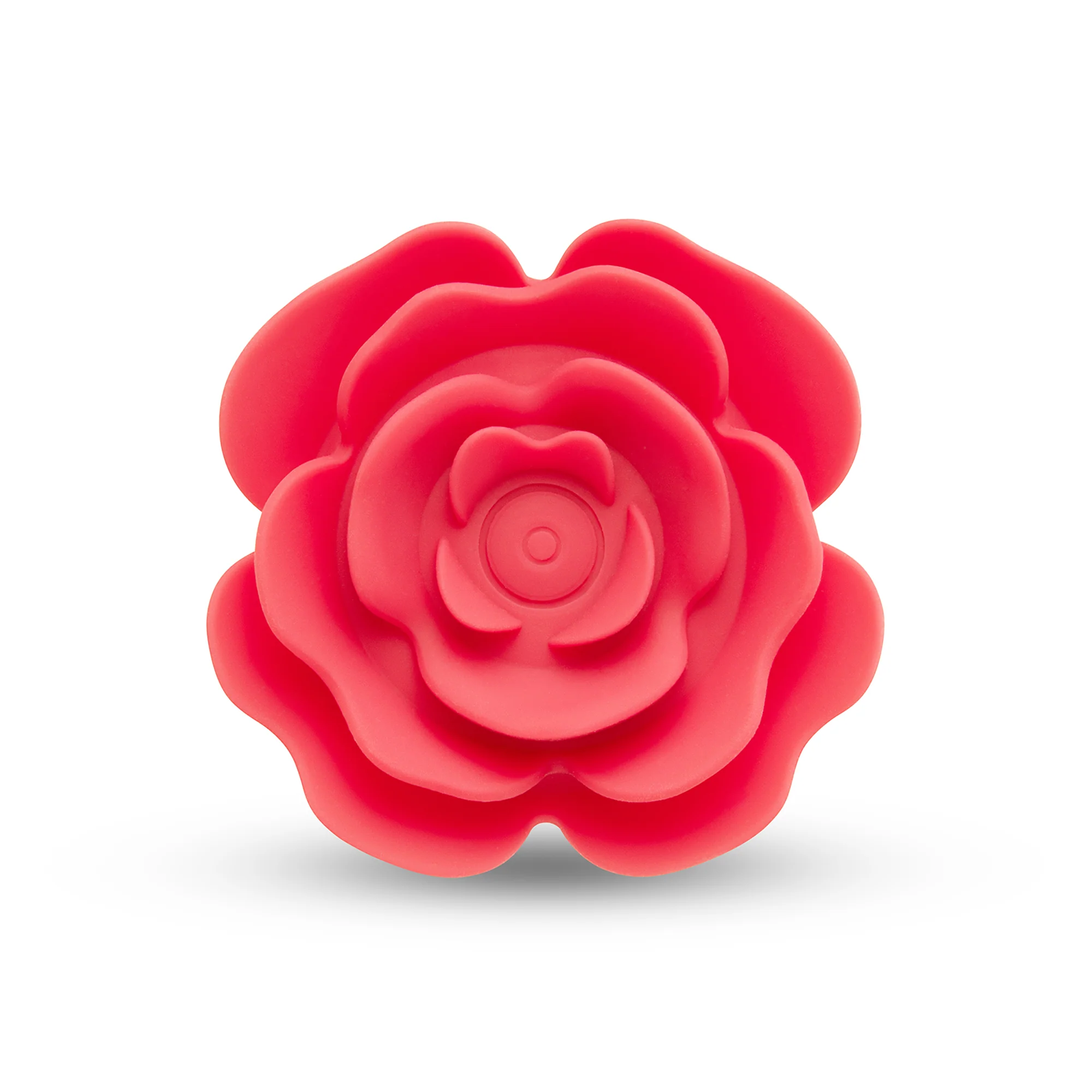 3.5 Inch Vibrating Rose Butt Plug - Image 3