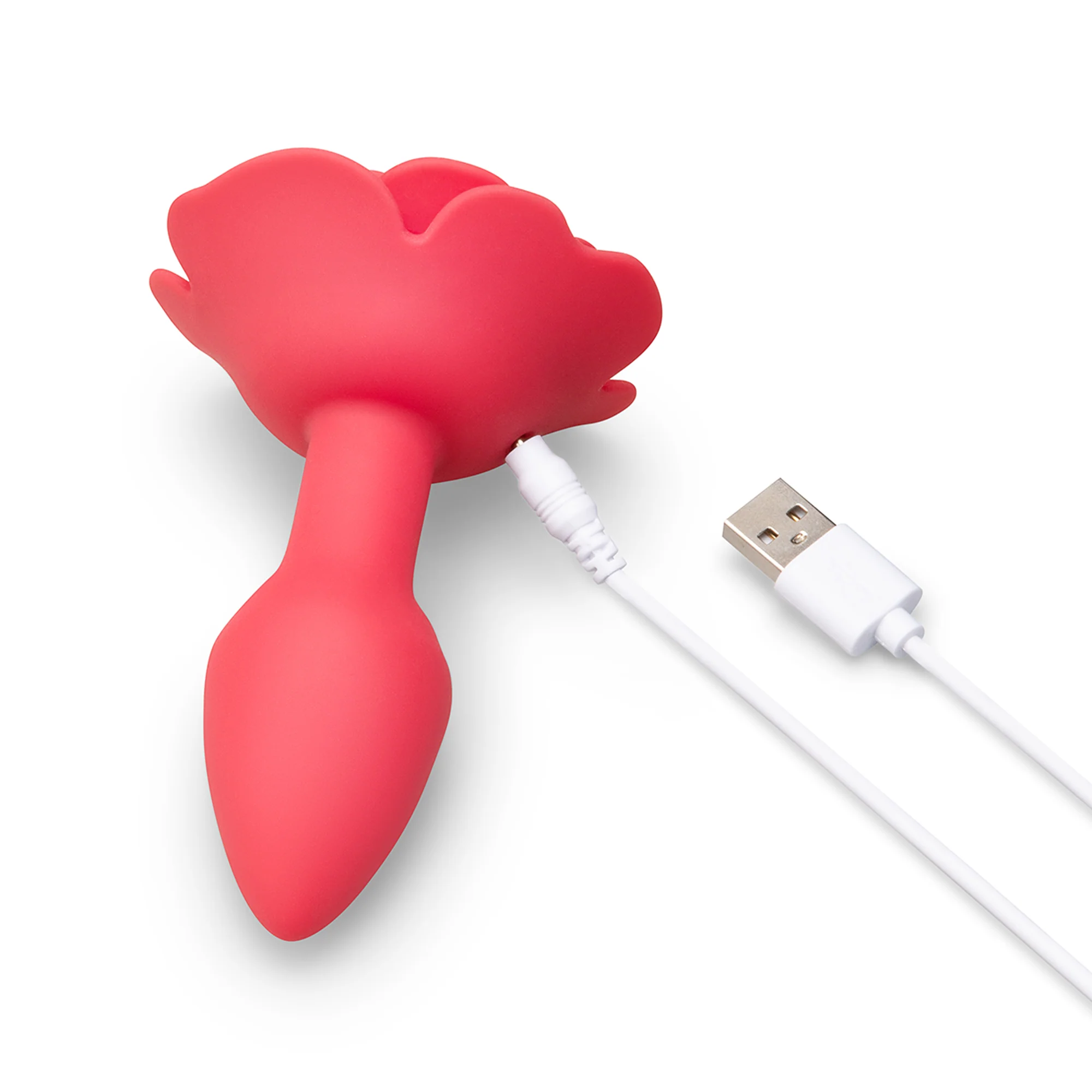 3.5 Inch Vibrating Rose Butt Plug - Image 4
