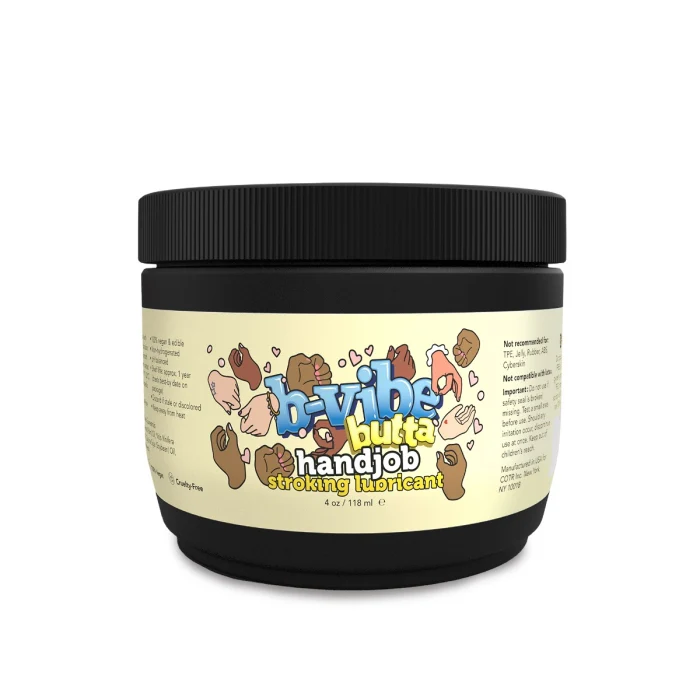 b-Vibe Butta Handjob Stroking Oil-Based Lubricant 4 Oz / 118 mL - Image 2