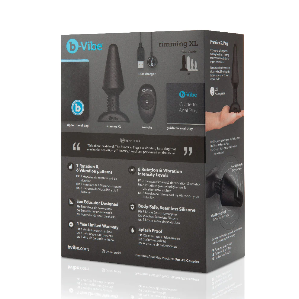 b-Vibe Rimming Plug XL - Image 3