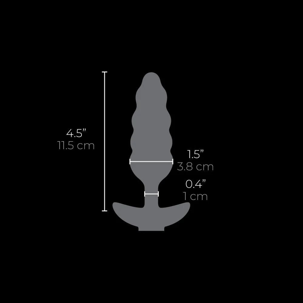 b-Vibe Unicorn Tail Vibrating Butt Plug - Image 9