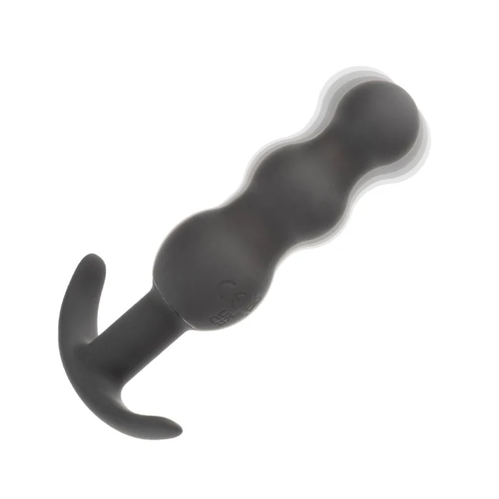 Boundless Vibrating Beaded Plug Rechargeable Silicone Anal Plug - Image 4