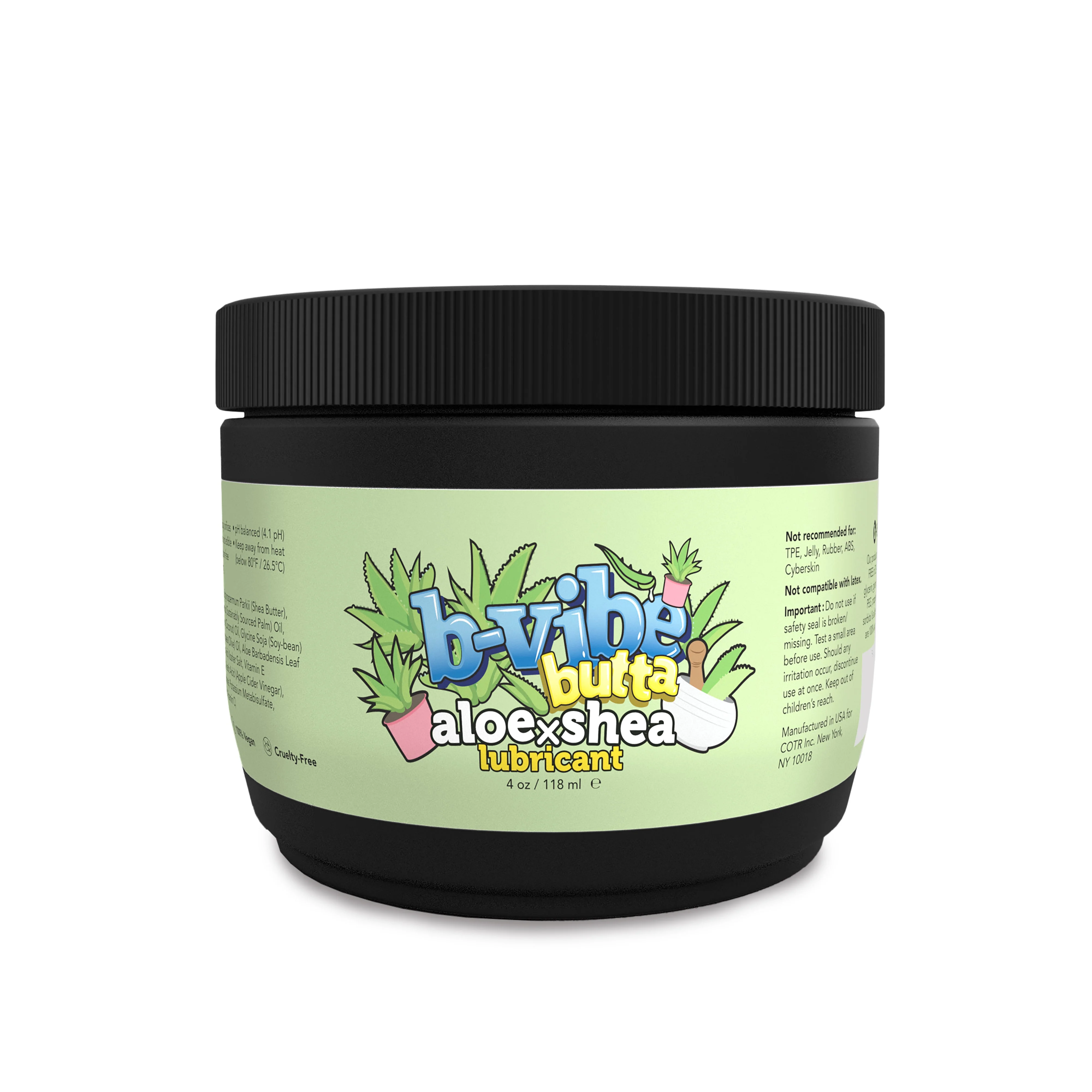 Butta Aloe x Shea Lubricant 4 oz (118 ml)