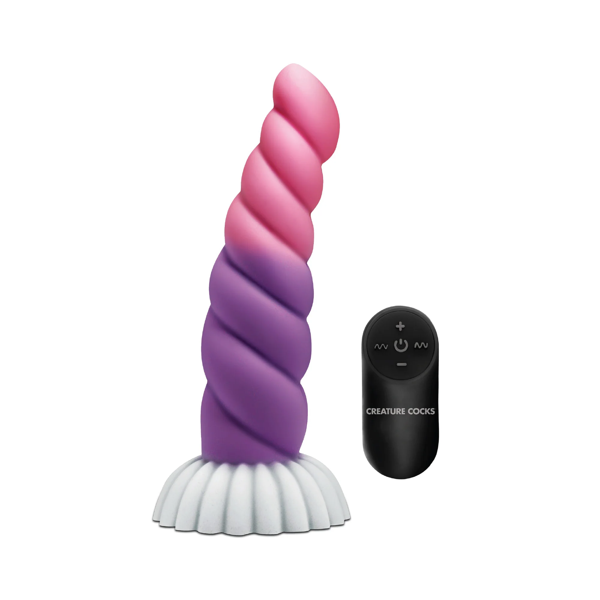 Creature Cocks Cloud Rider Unicorn Rechargeable Silicone Dildo - Multicolor
