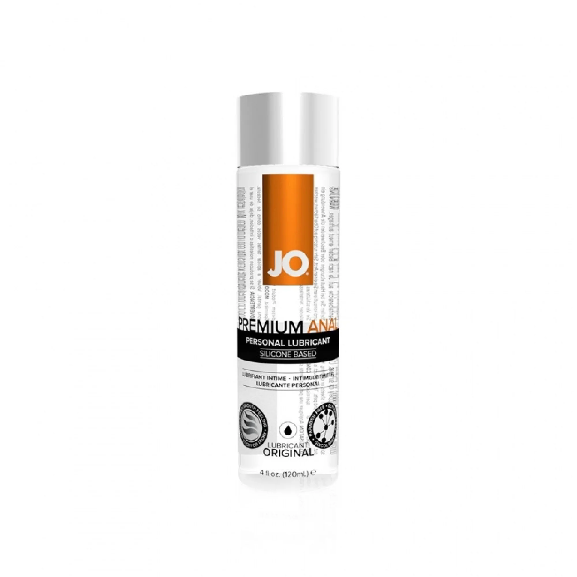 JO Premium Anal - Original - Lubricant (Silicone-Based) 4 floz / 120 ml