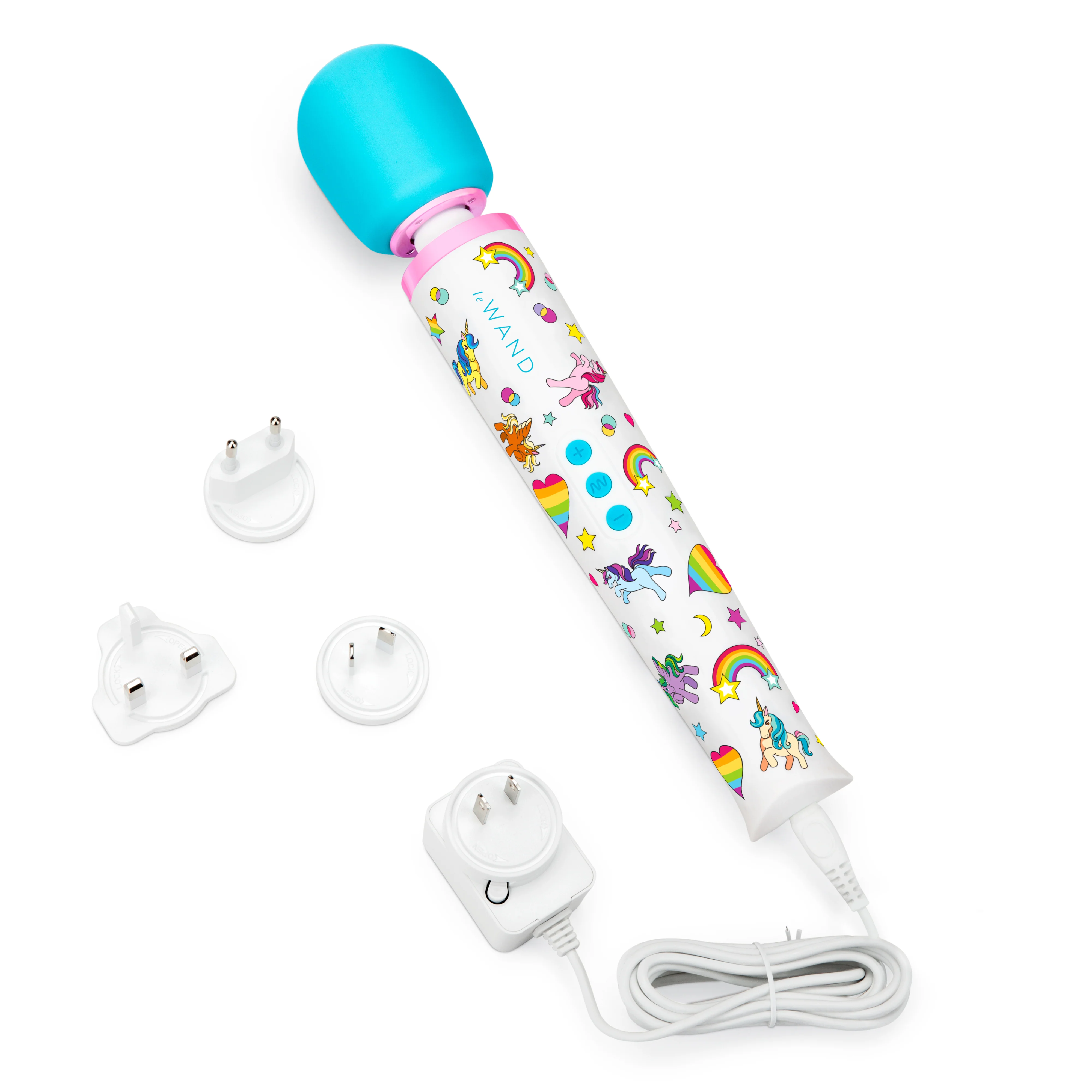 Le Wand Unicorn Vibrating Wand Massager Set - Image 4