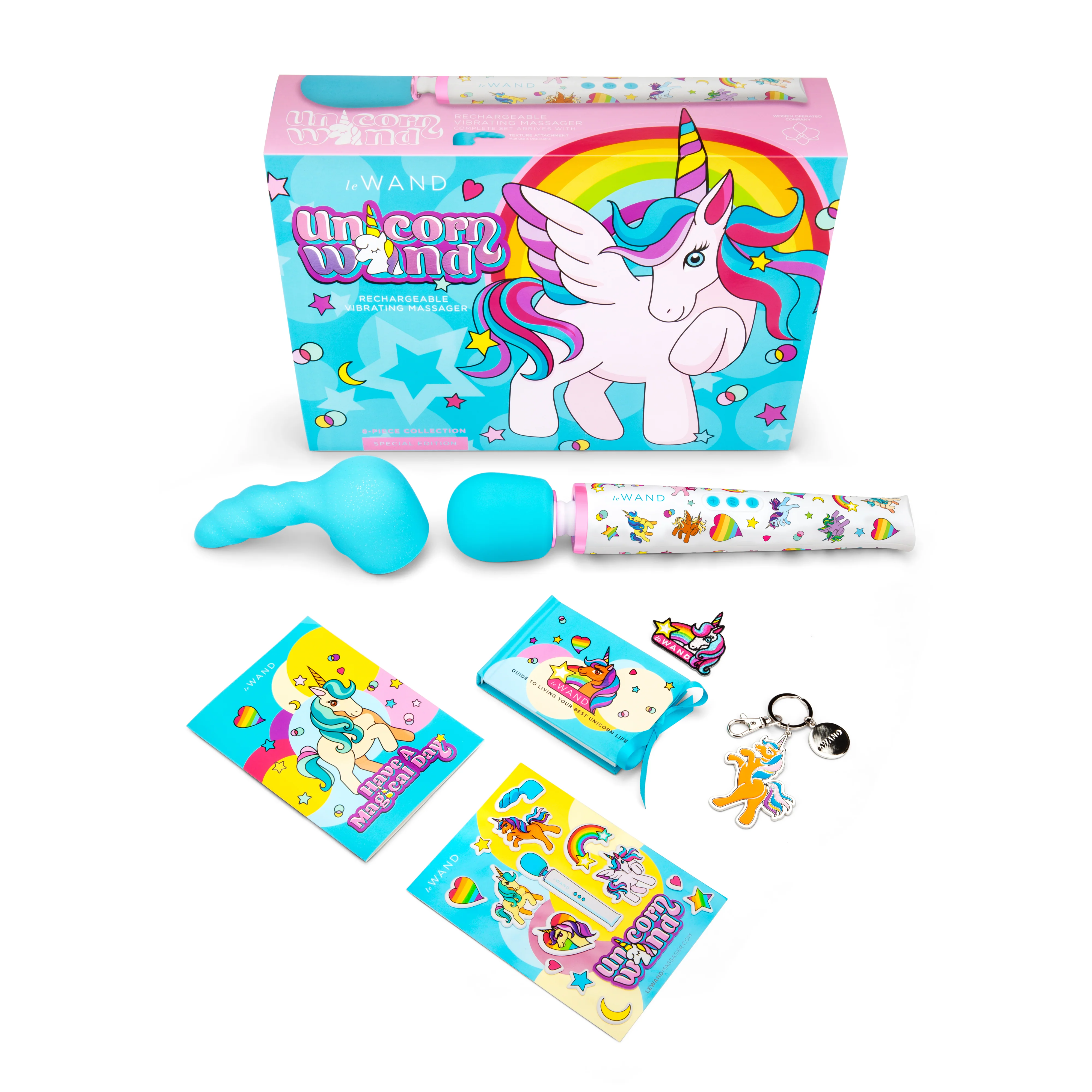 Le Wand Unicorn Vibrating Wand Massager Set - Image 7