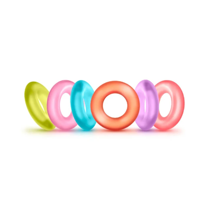 Play with Me King of the Ring Cock Ring 6-Pack Set - Image 2