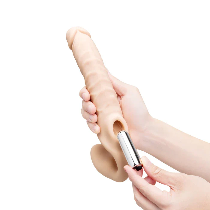 Posable Realistic Vibrating Strapless Strap-On - Image 4