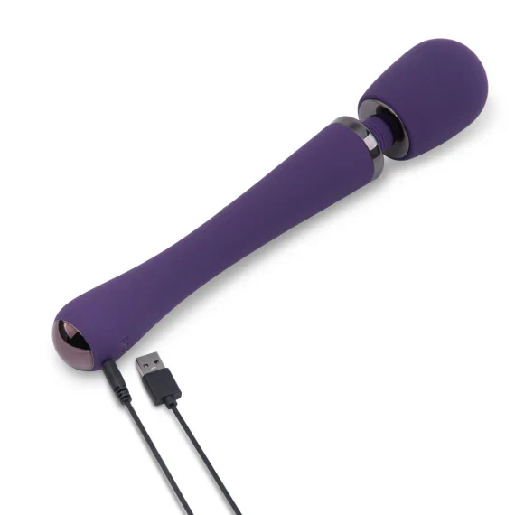 Rechargeable Vibrating Silicone Wand Massager - Image 5