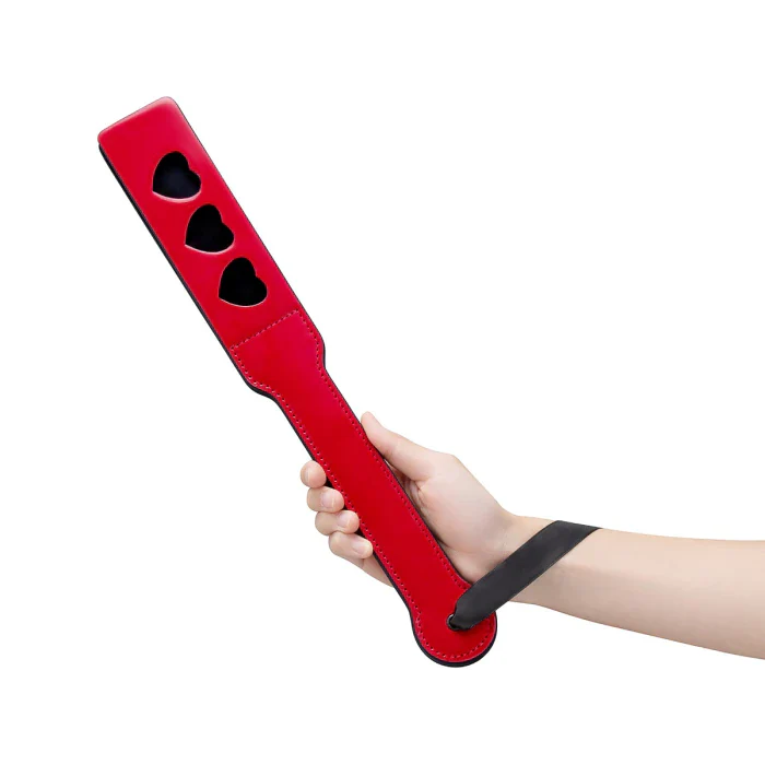 Red Hearts Spanking Paddle - Image 4