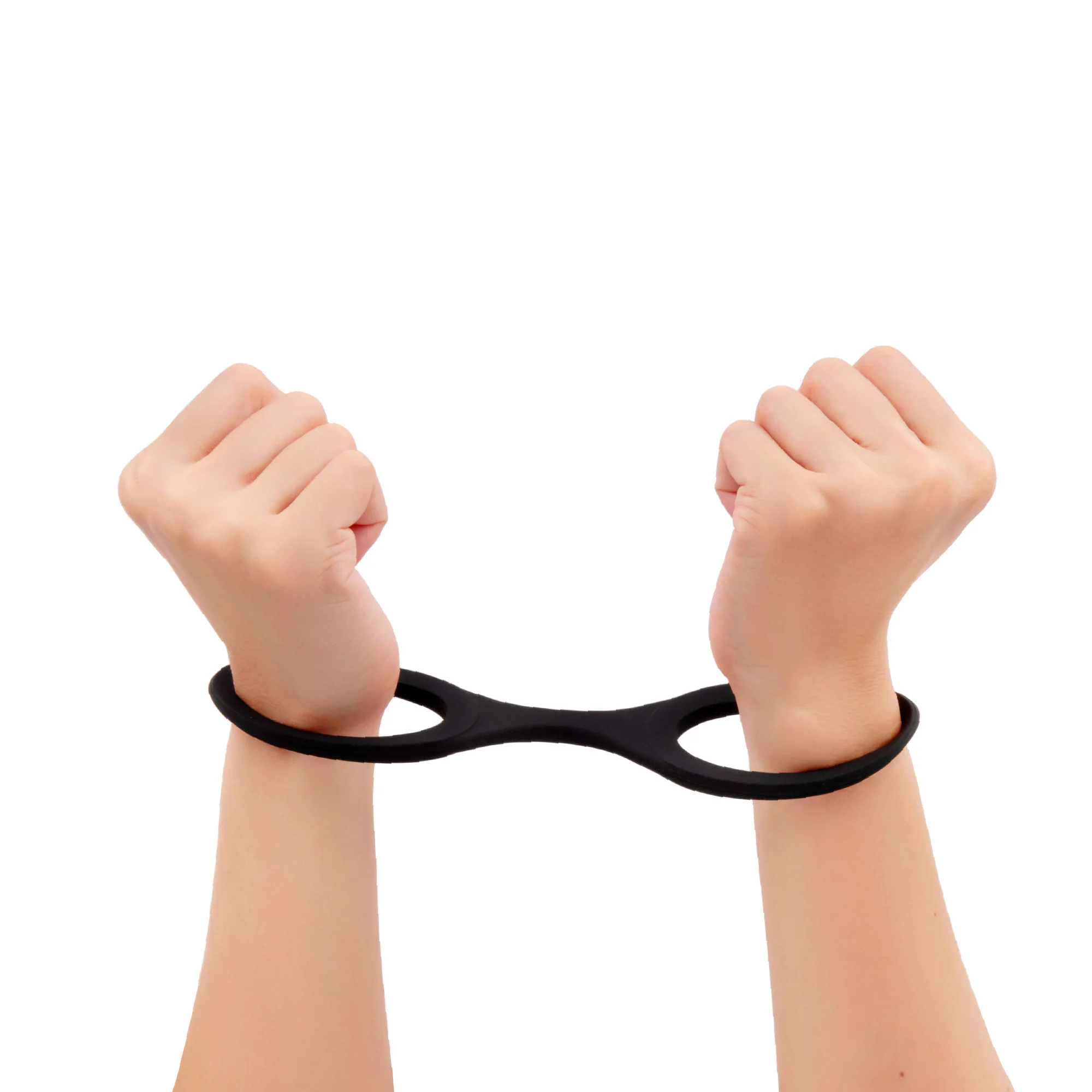 Silicone Cuffs with Eye Mask - Image 2