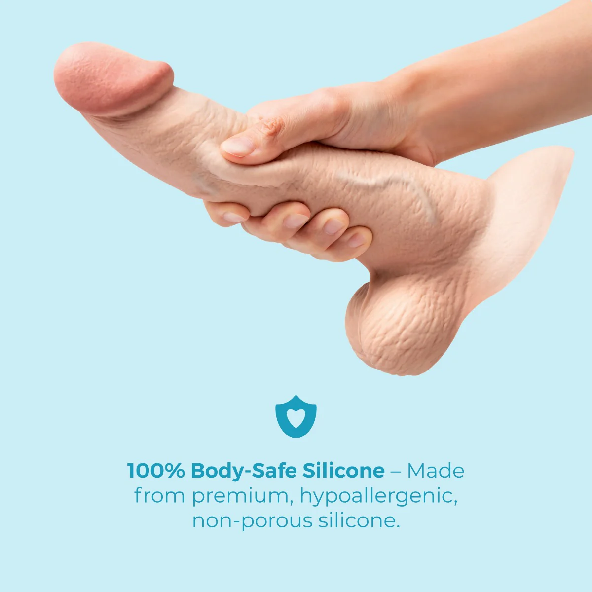 Slipskin Realistic Silicone Dildo - Curvy - Image 114