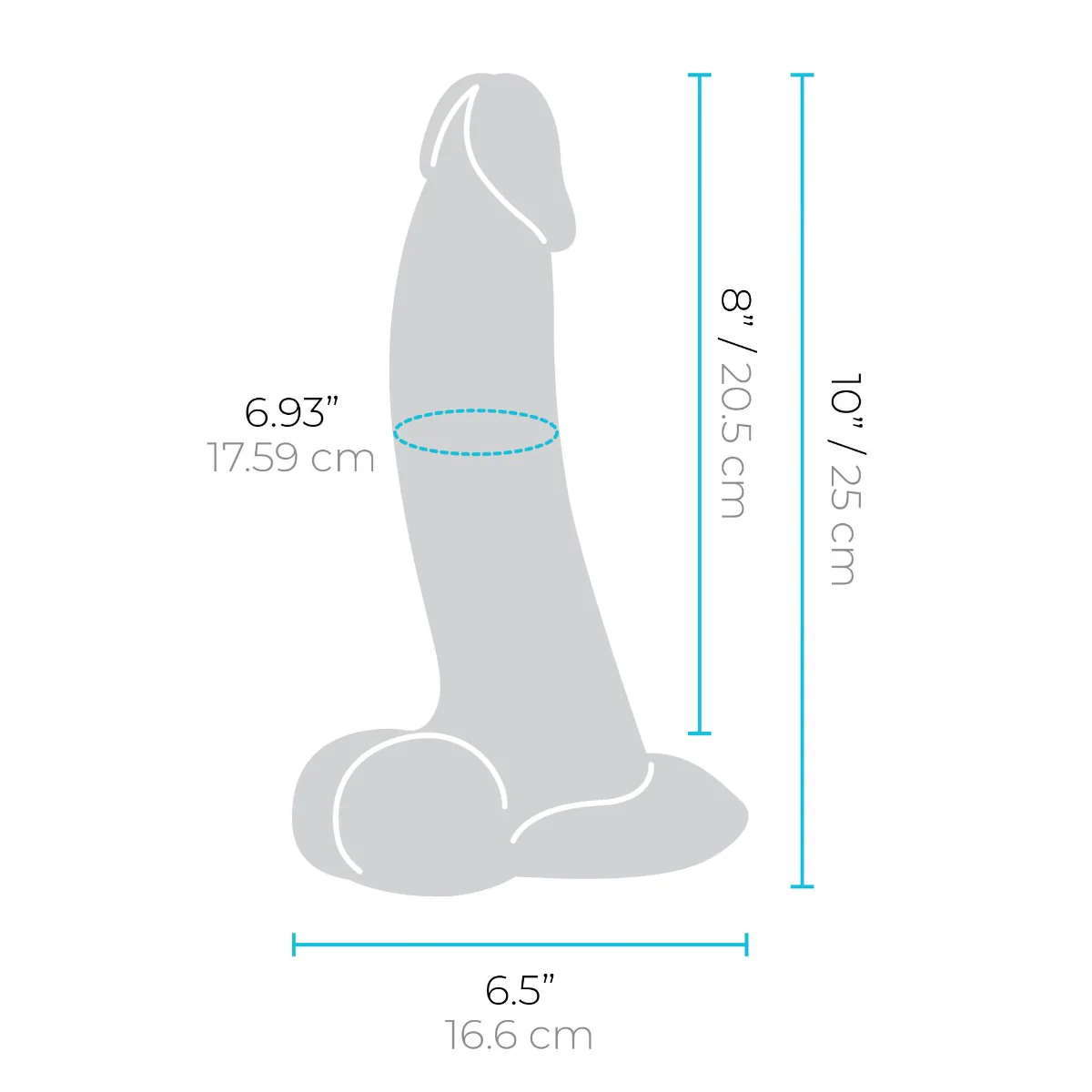 Slipskin Realistic Silicone Dildo - Curvy - Image 151