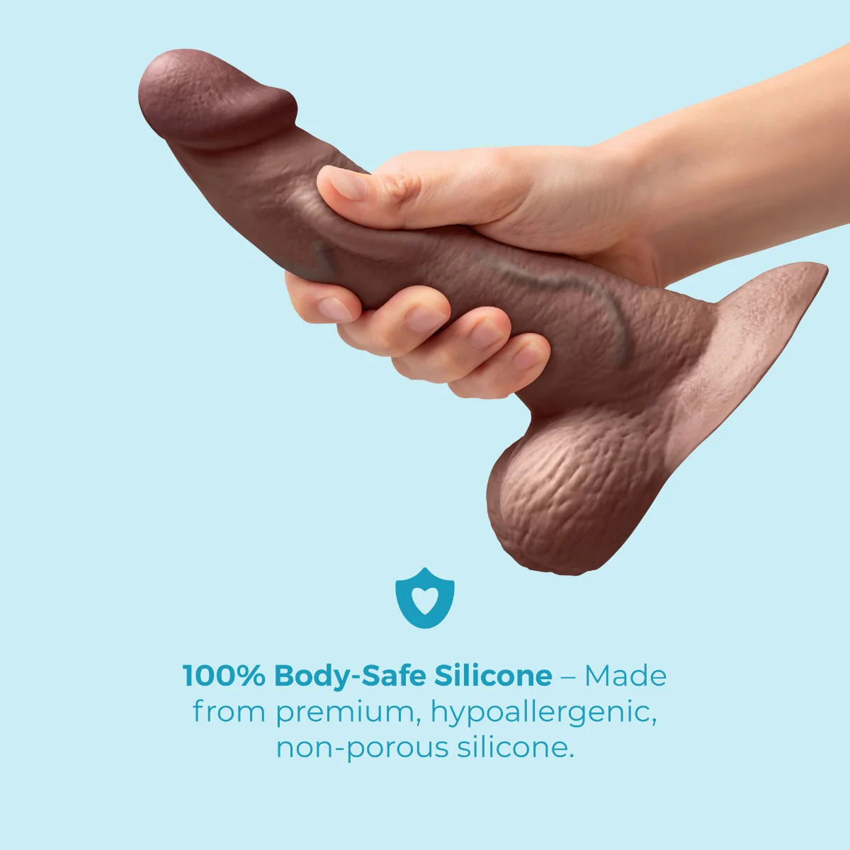 Slipskin Realistic Silicone Dildo - Curvy - Image 188