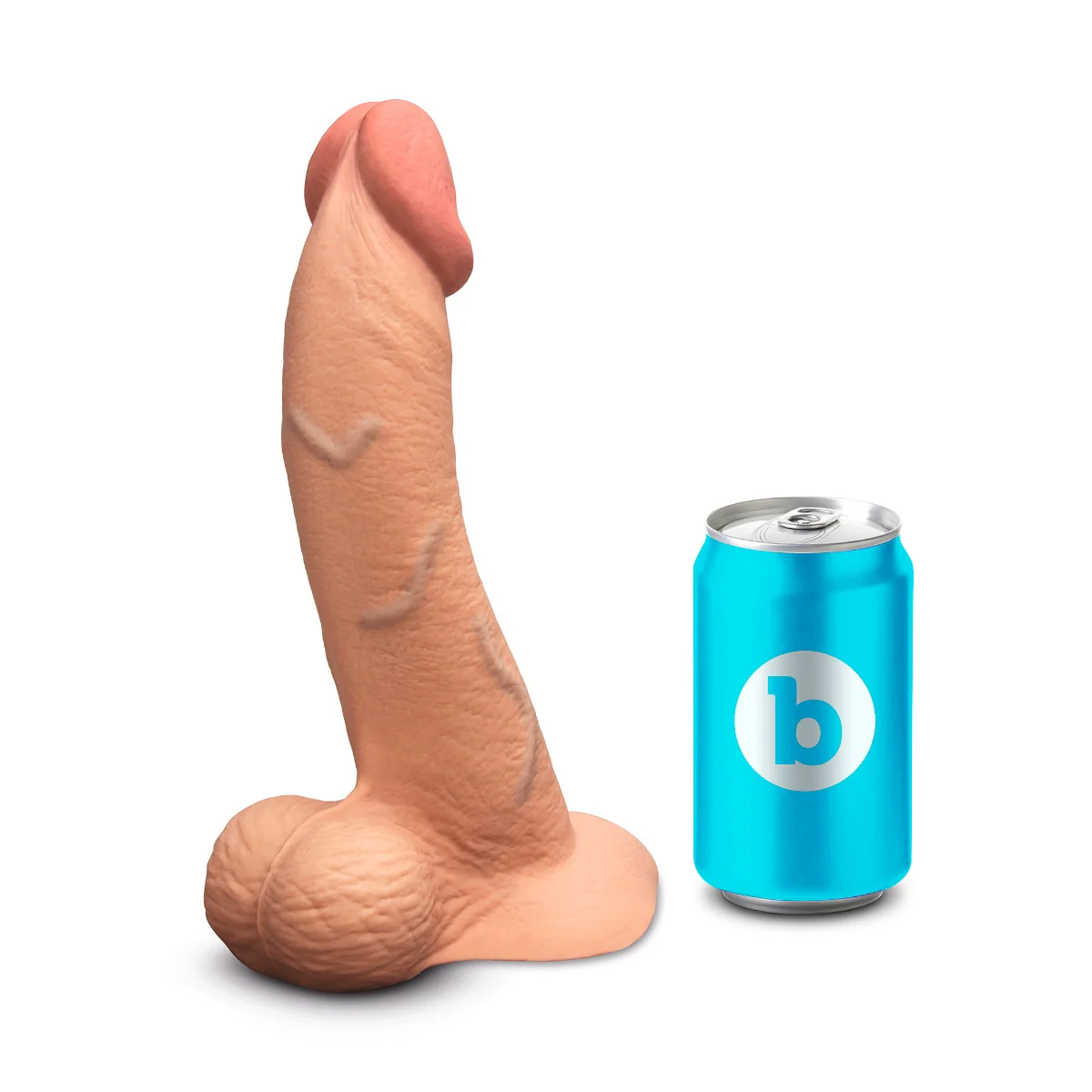 Slipskin Realistic Silicone Dildo - Curvy - Image 86