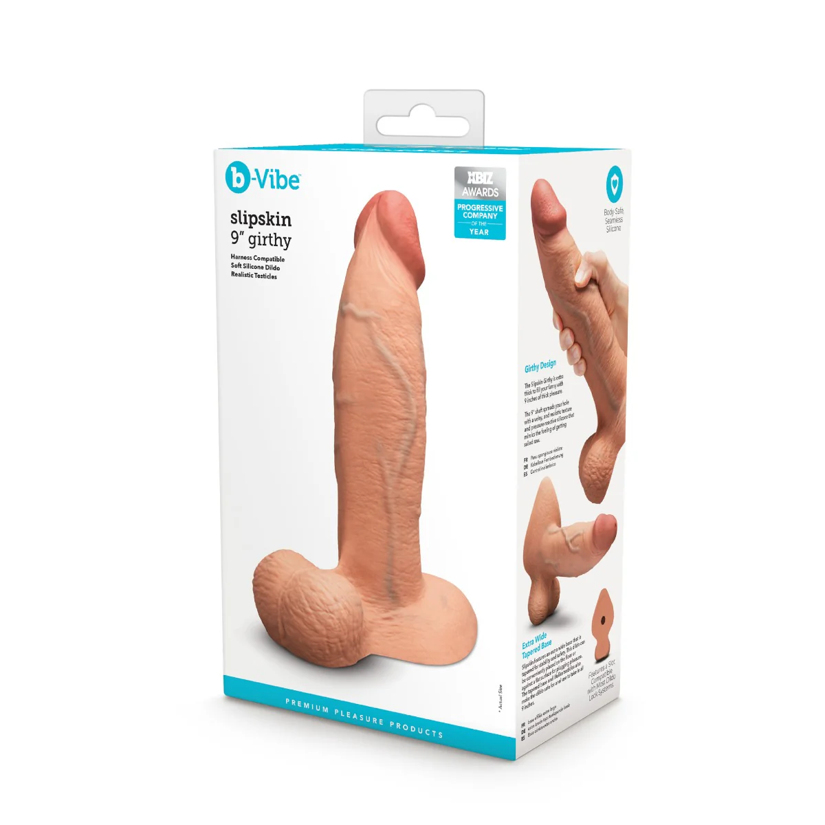 Slipskin Realistic Silicone Dildo - Girthy - Image 132