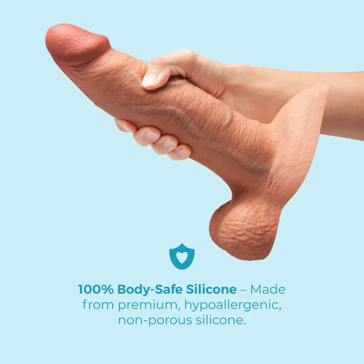 Slipskin Realistic Silicone Dildo - Girthy - Image 138