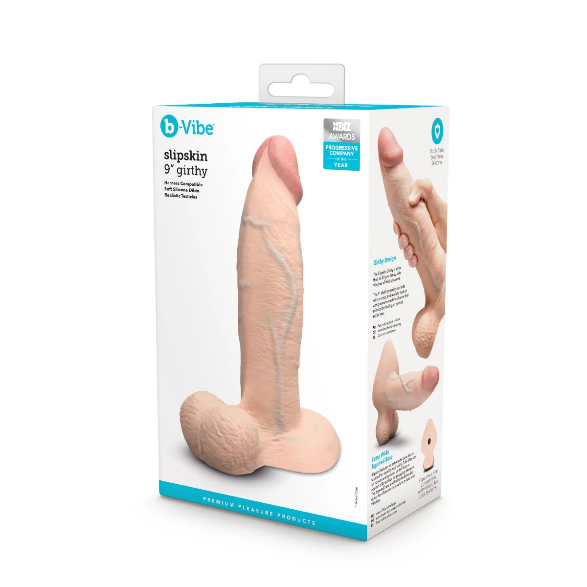 Slipskin Realistic Silicone Dildo - Girthy - Image 152