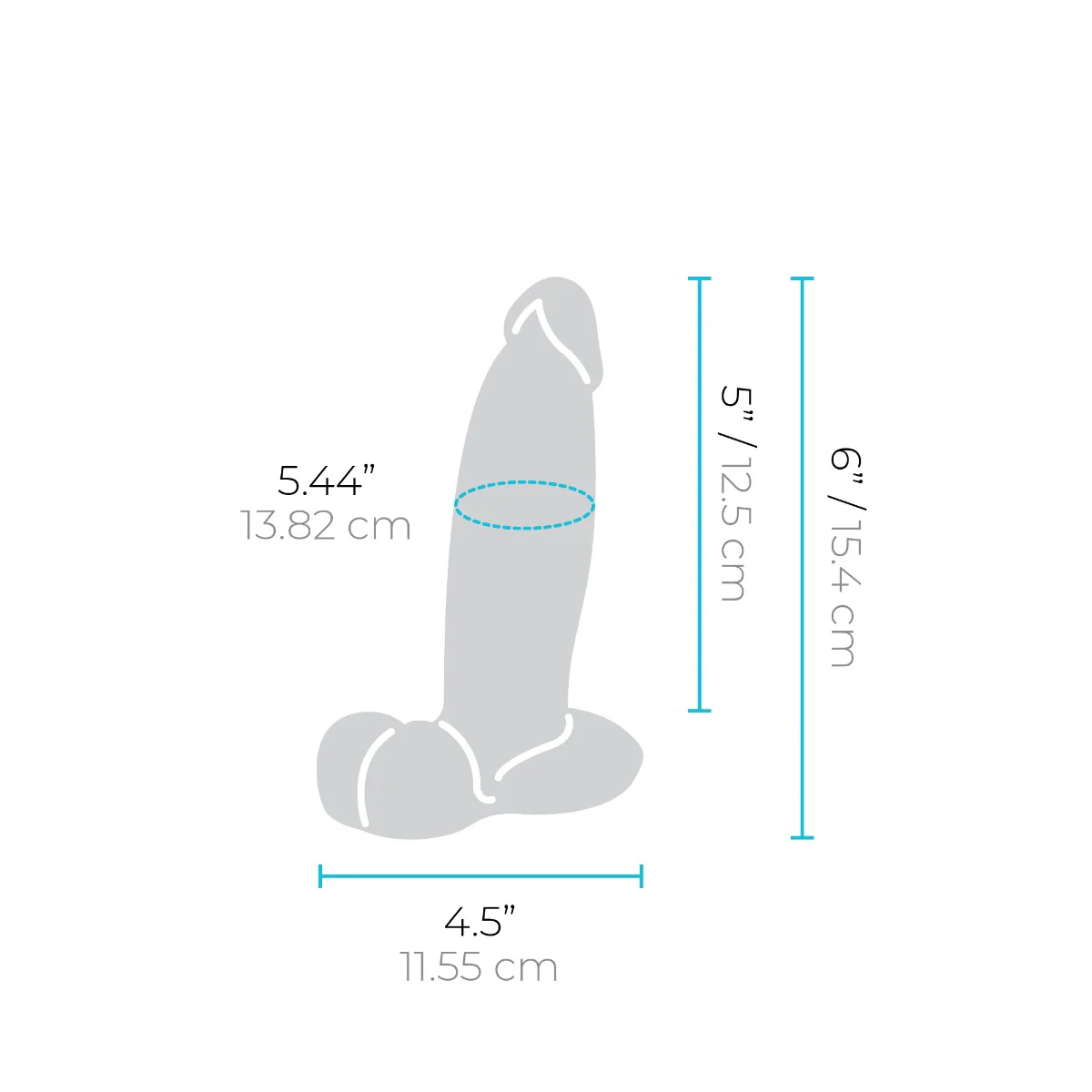 Slipskin Realistic Silicone Dildo - Girthy - Image 171