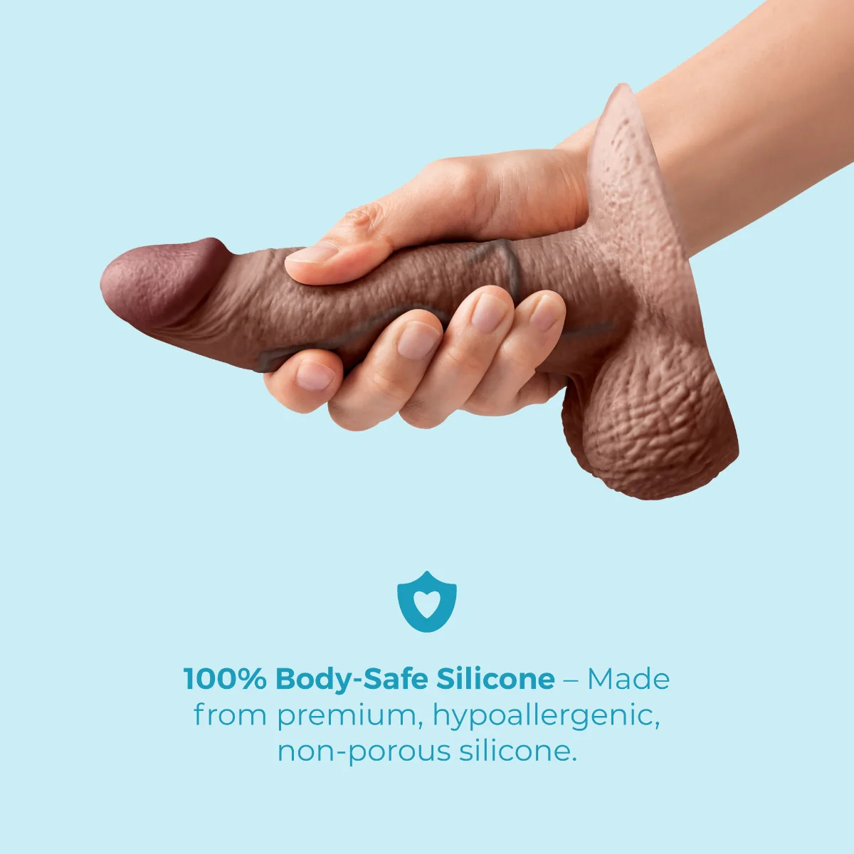 Slipskin Realistic Silicone Dildo - Girthy - Image 176