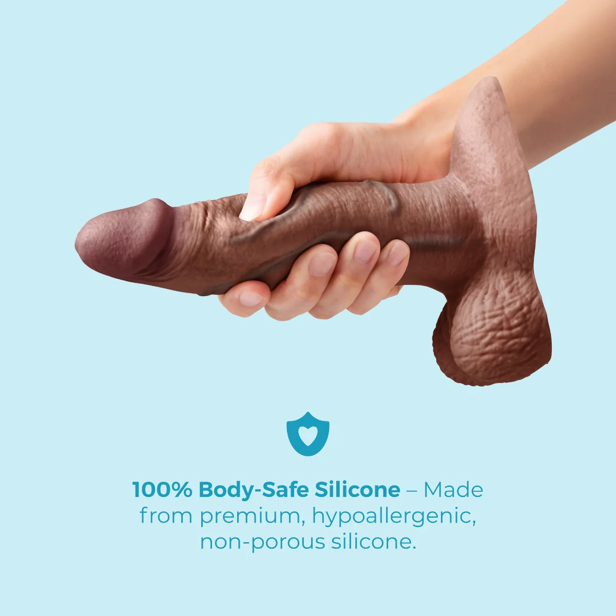 Slipskin Realistic Silicone Dildo - Girthy - Image 191