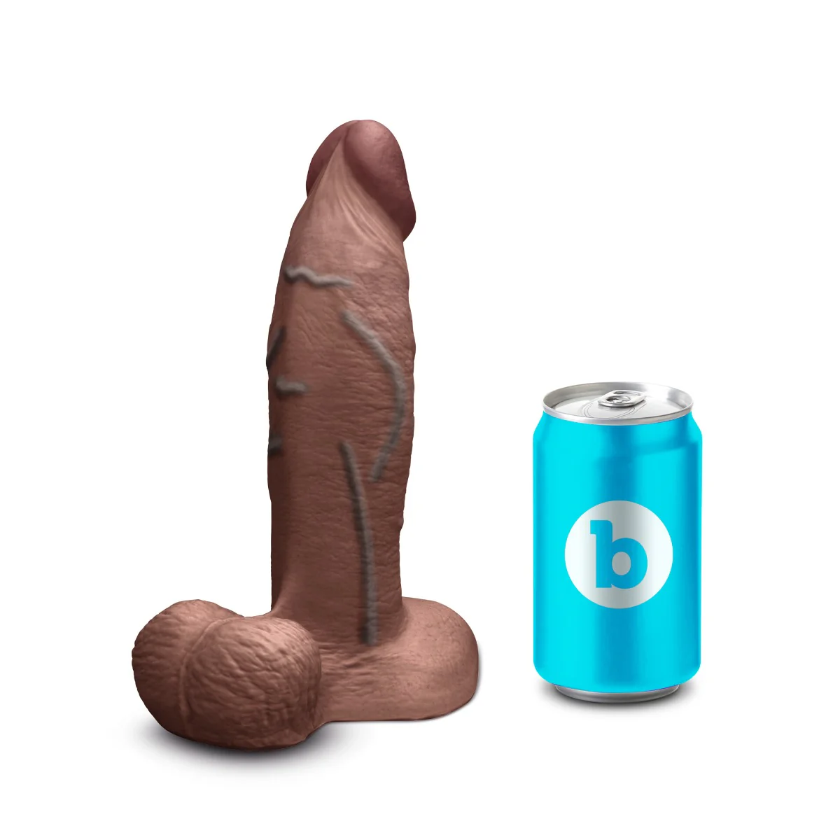 Slipskin Realistic Silicone Dildo - Girthy - Image 202