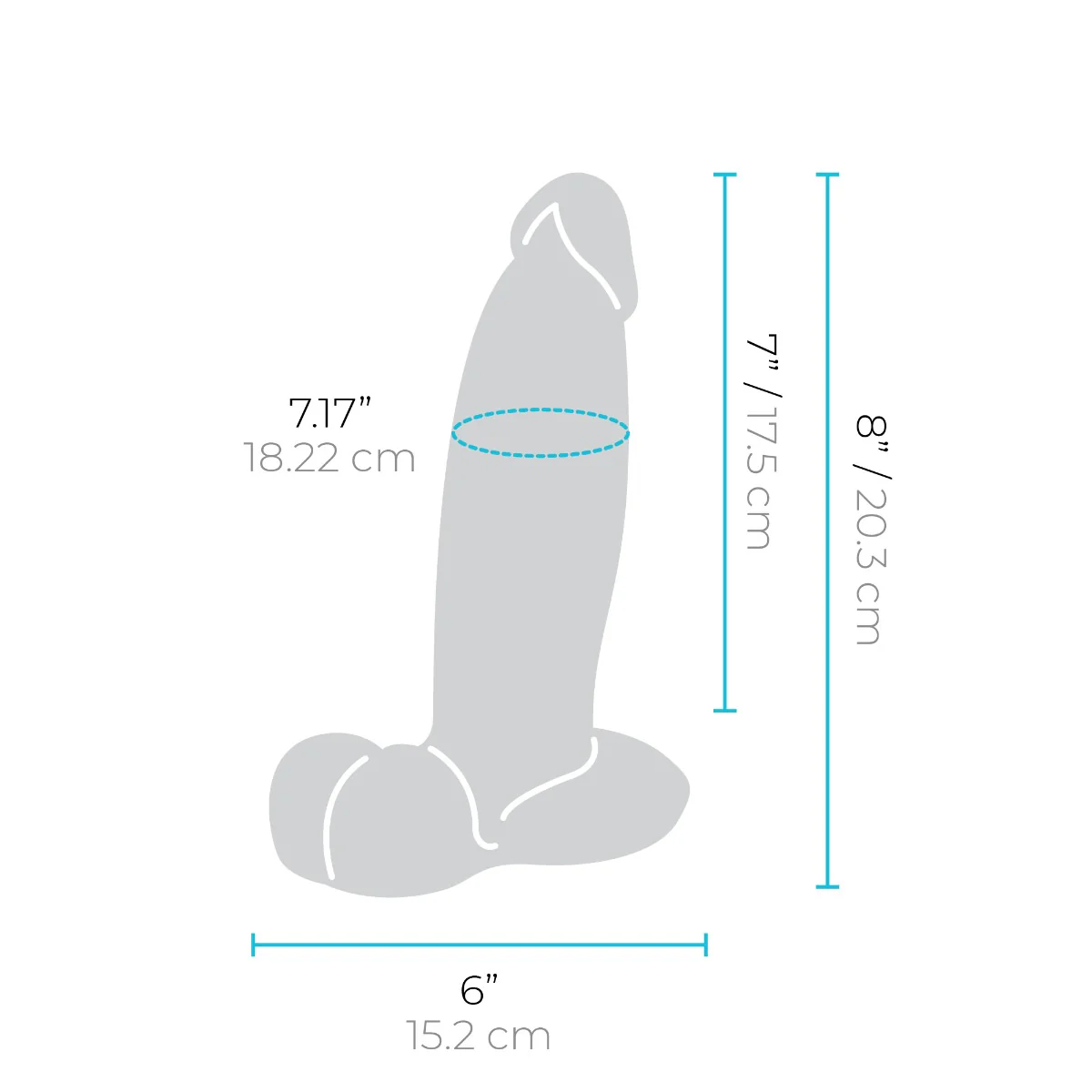Slipskin Realistic Silicone Dildo - Girthy - Image 204