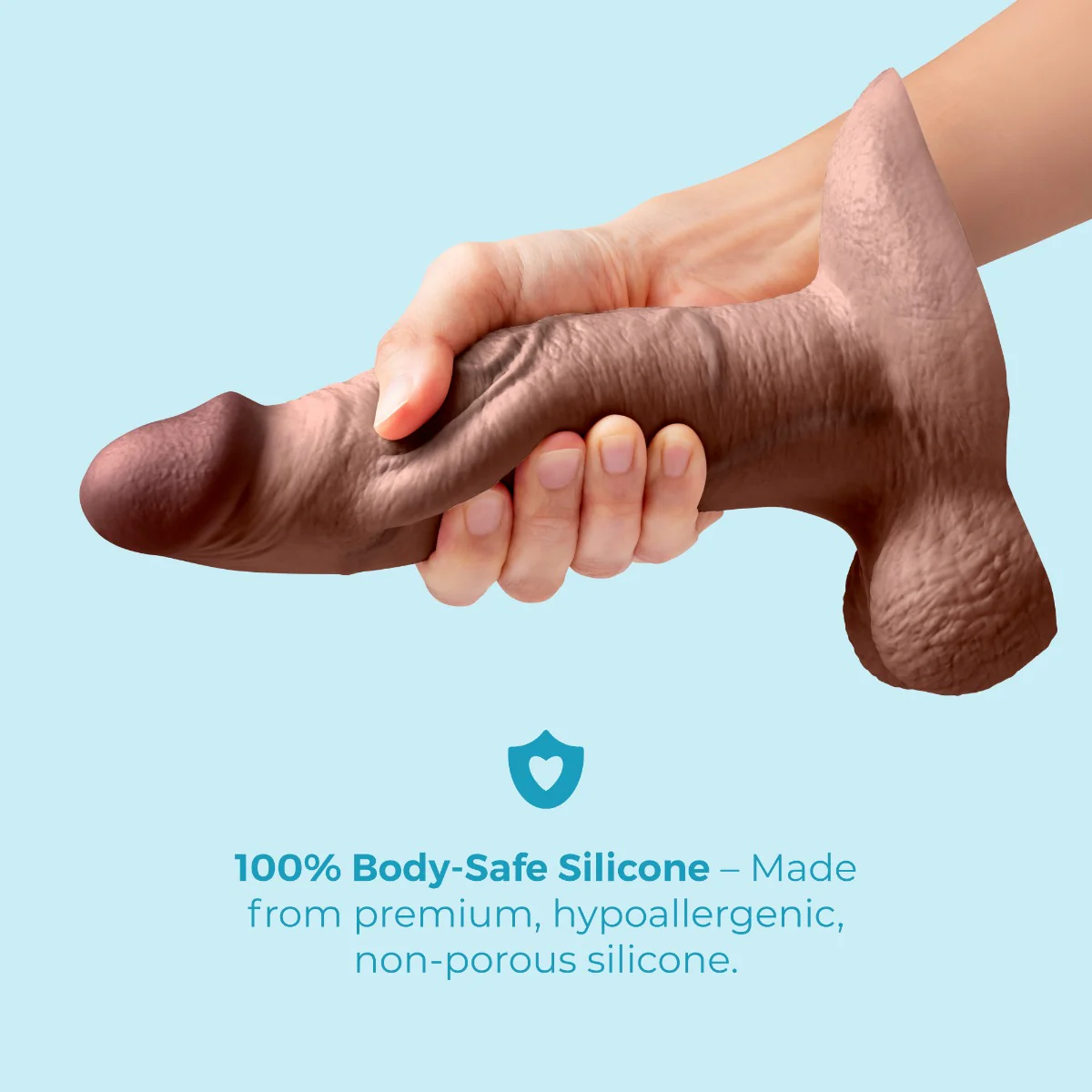 Slipskin Realistic Silicone Dildo - Girthy - Image 209