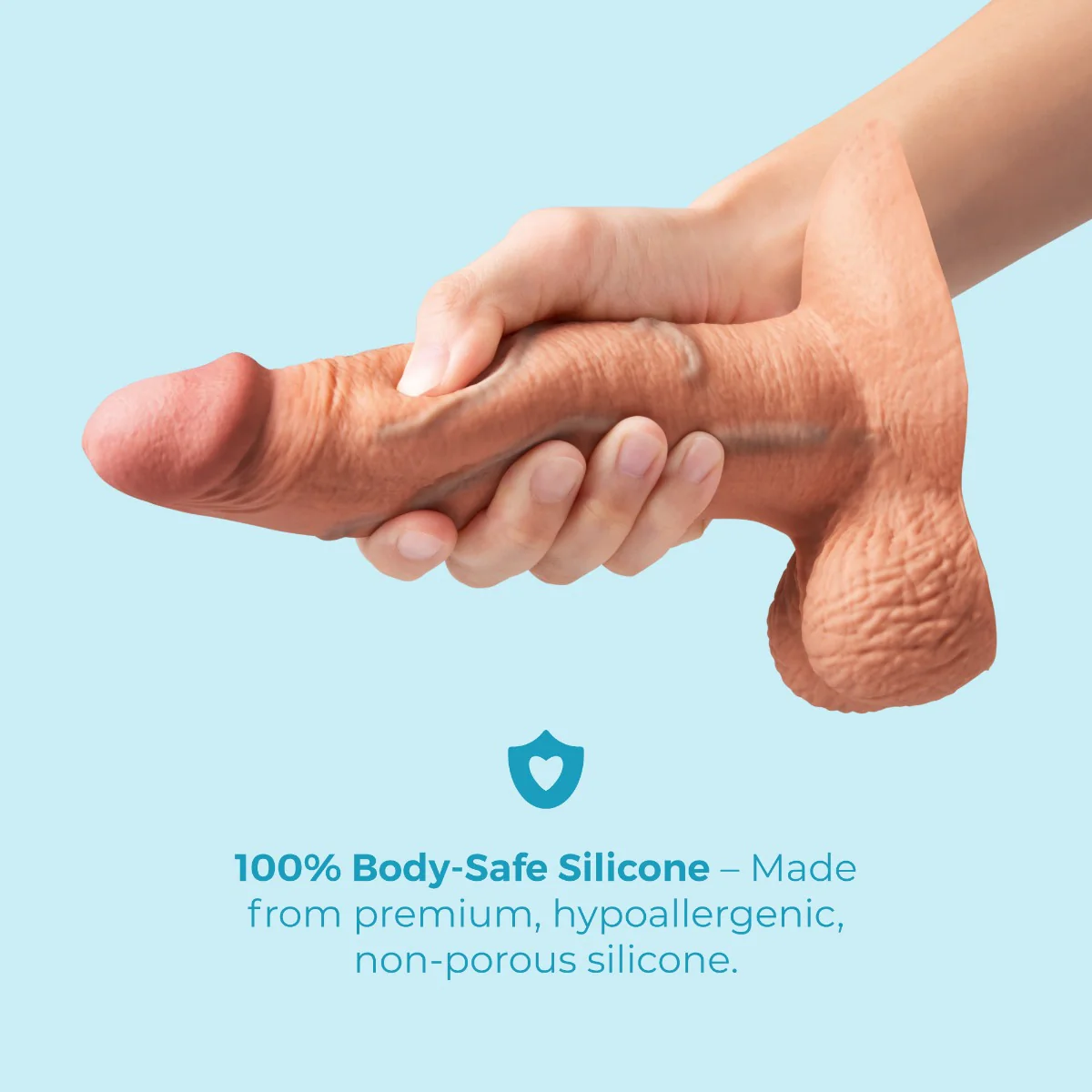 Slipskin Realistic Silicone Dildo - Girthy - Image 58