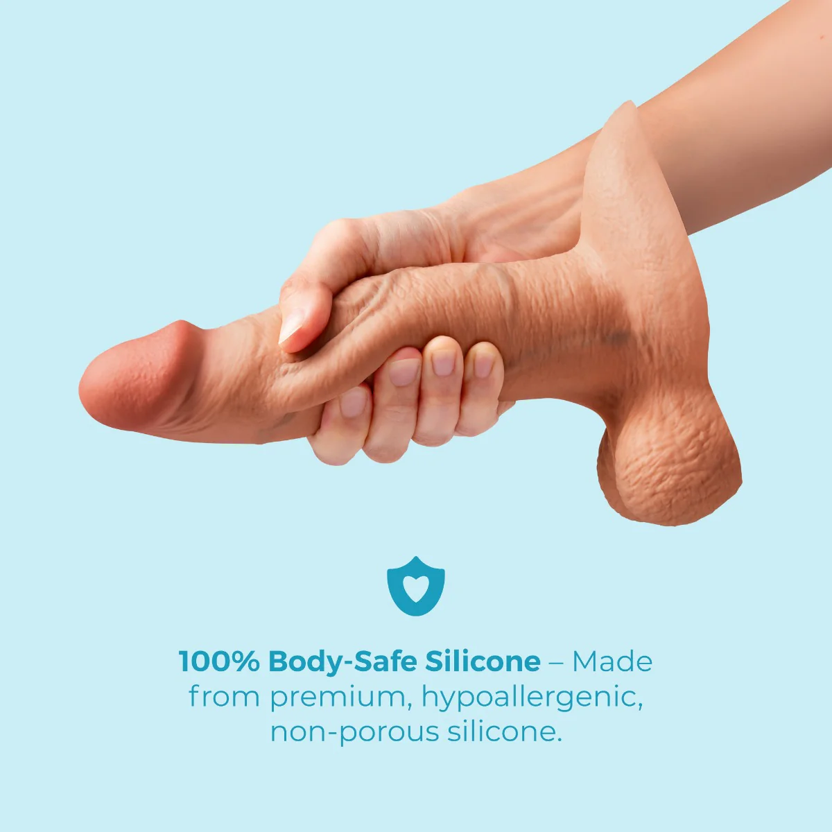 Slipskin Realistic Silicone Dildo - Girthy - Image 98