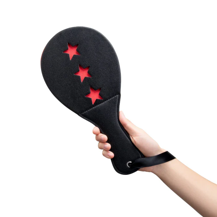 Star-Patterned Spanking Paddle - Image 3