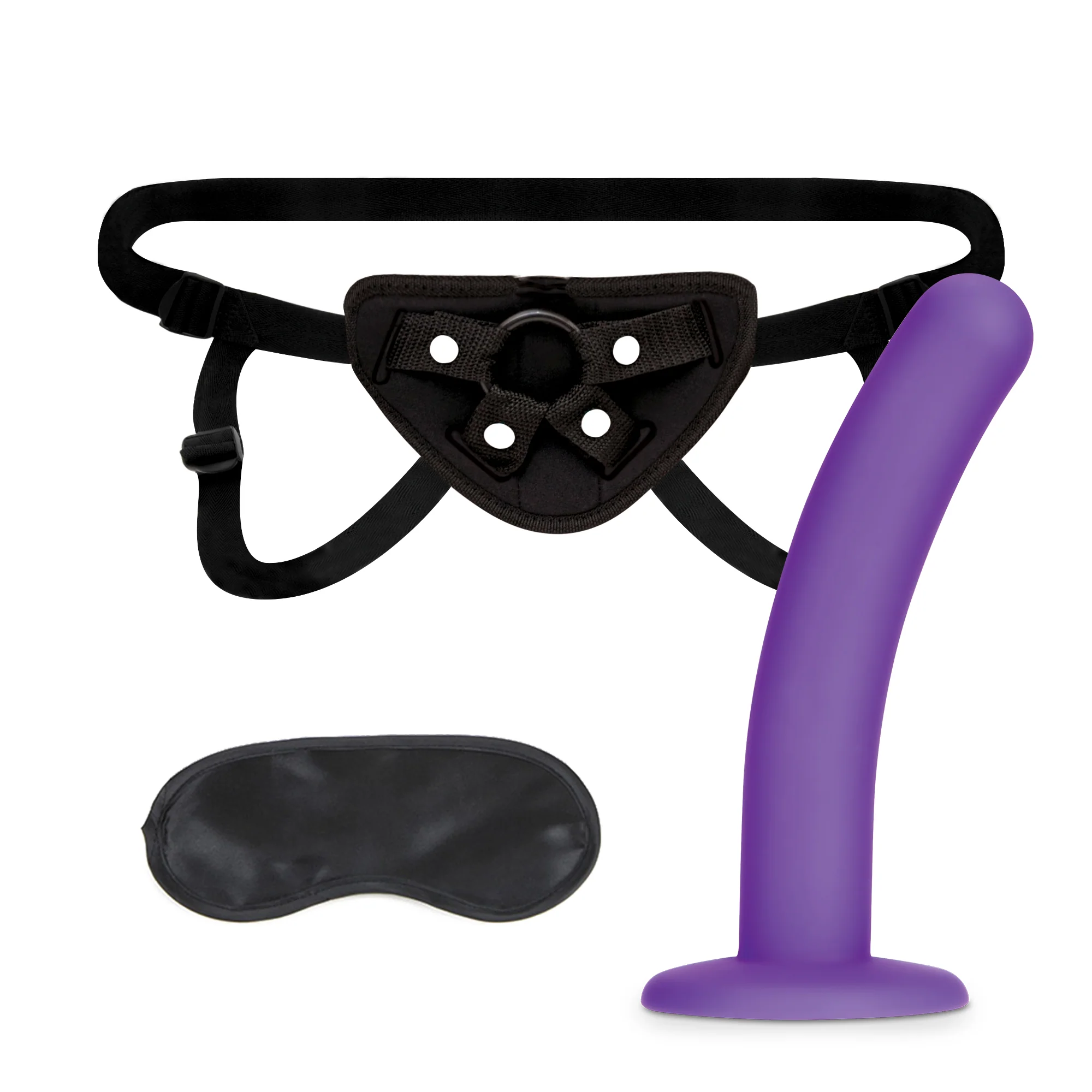 Purple Strap On Dildo Set - Image 3