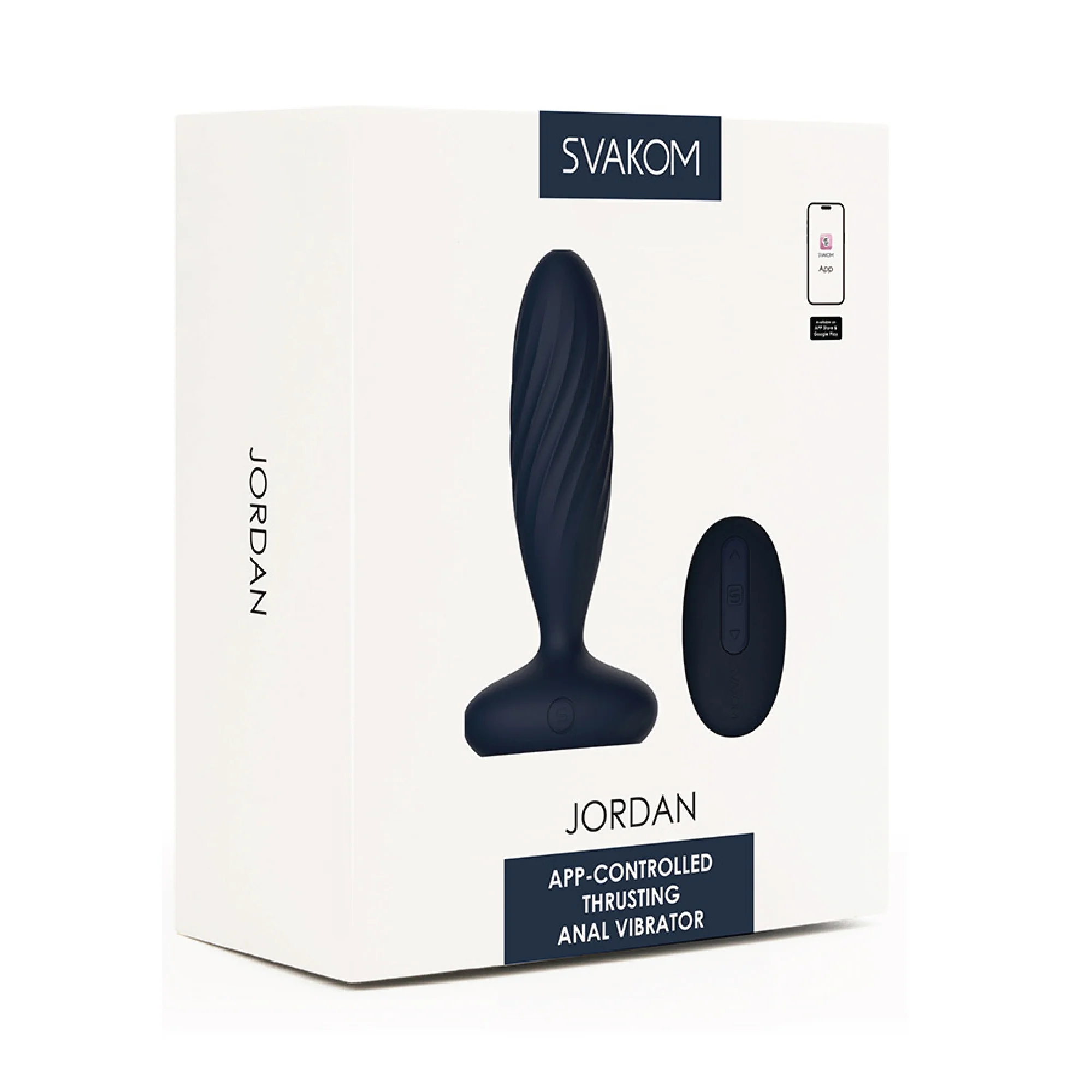 Svakom App Control Jordan Silicone Butt Plug - Image 5