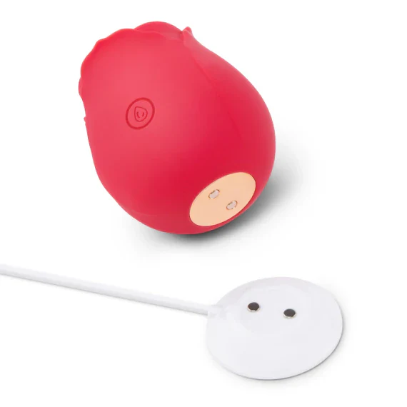 Tapping Rechargeable Rose Vibrator - Image 5