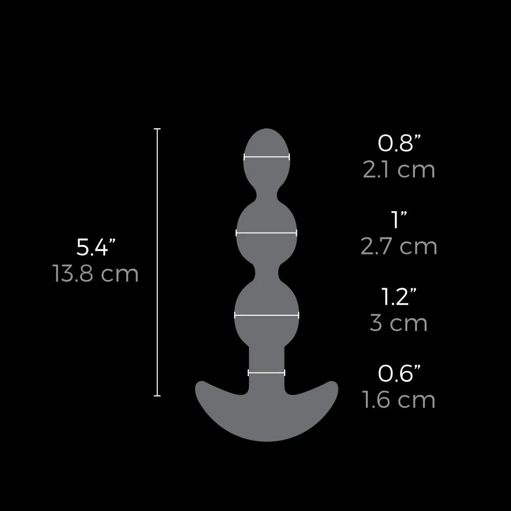 b-Vibe Triplet Anal Beads - Image 5