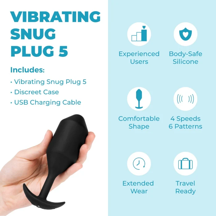 Vibrating Snug Plug 5 - Image 2